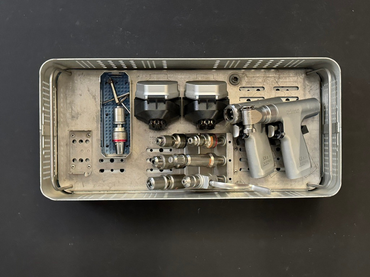 Photo of DeSoutter MDX-611 MultiDrive Drill and Sagittal Saw Power Instrument Set