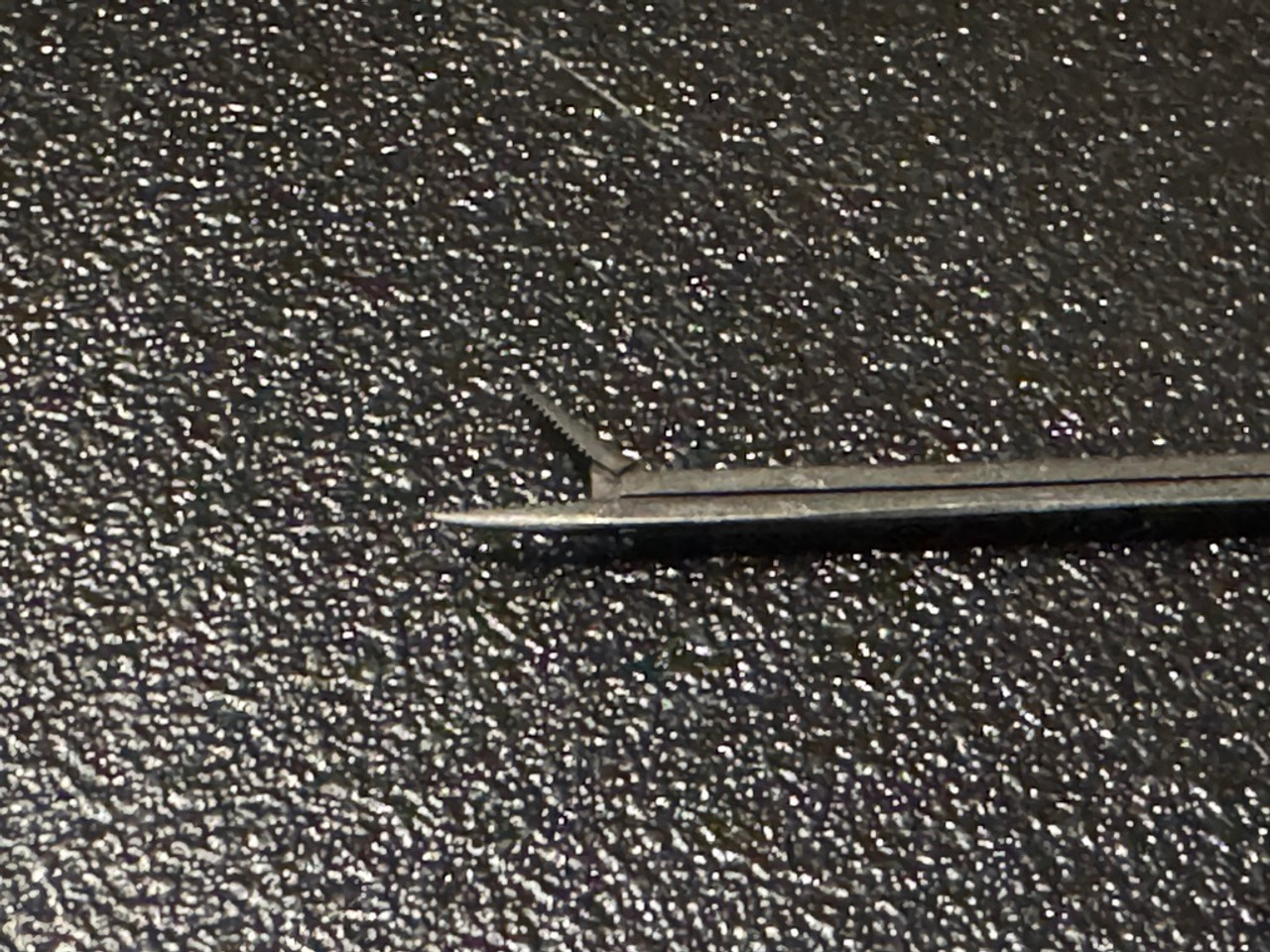 Jaw photo of Richards 13-0003 Posigator Forceps, Serrated, Locking