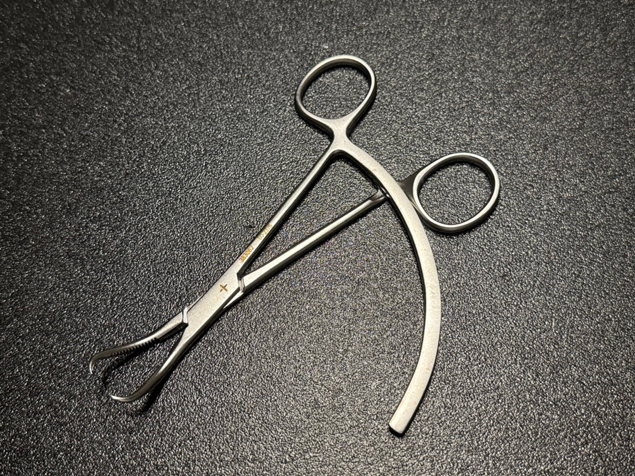 Acumed 80-2376 Pointed Reduction Forceps, Narrow, w/ Long Ratchet