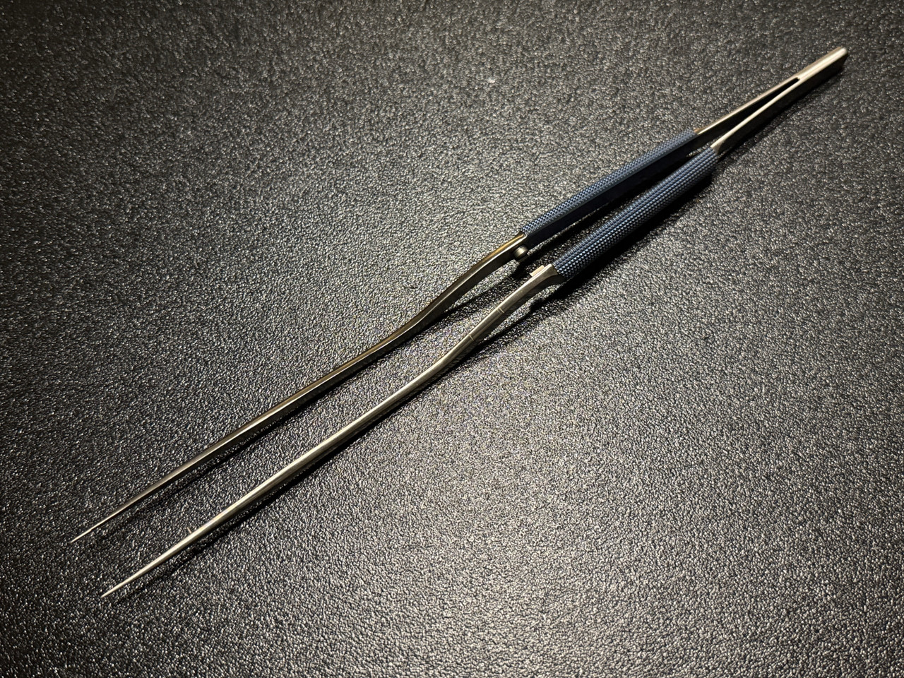 Photo of Scanlan 3003-810 Legacy Puskas Micro Forceps, STR, 1 X 2 Teeth, 0.5mm, 9.75"