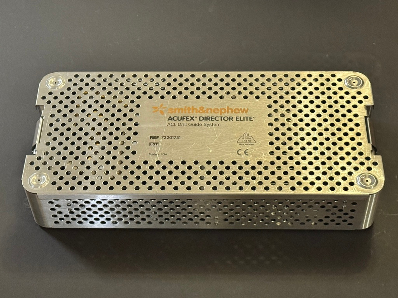 Case photo of Smith & Nephew 72201731 Acufex Director Elite ACL Drill Guide System