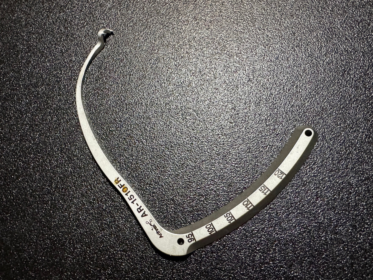 Bottom photo of Arthrex AR-1510FR Footprint Femoral ACL Guide, Right