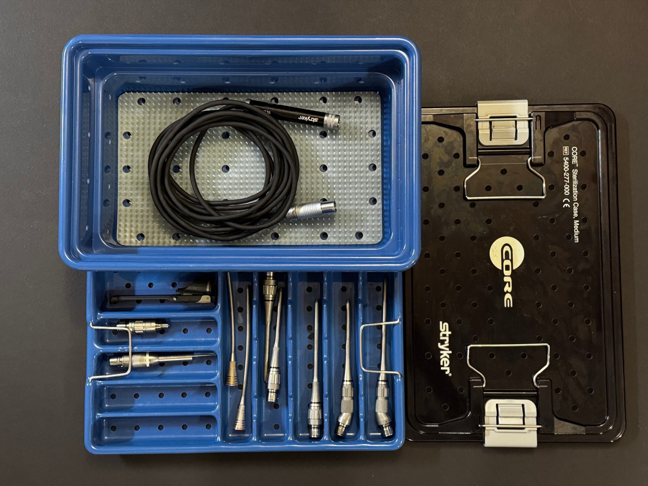 Photo of Stryker 5407-300-000 Pi Drive+ Electric High Speed Drill Set
