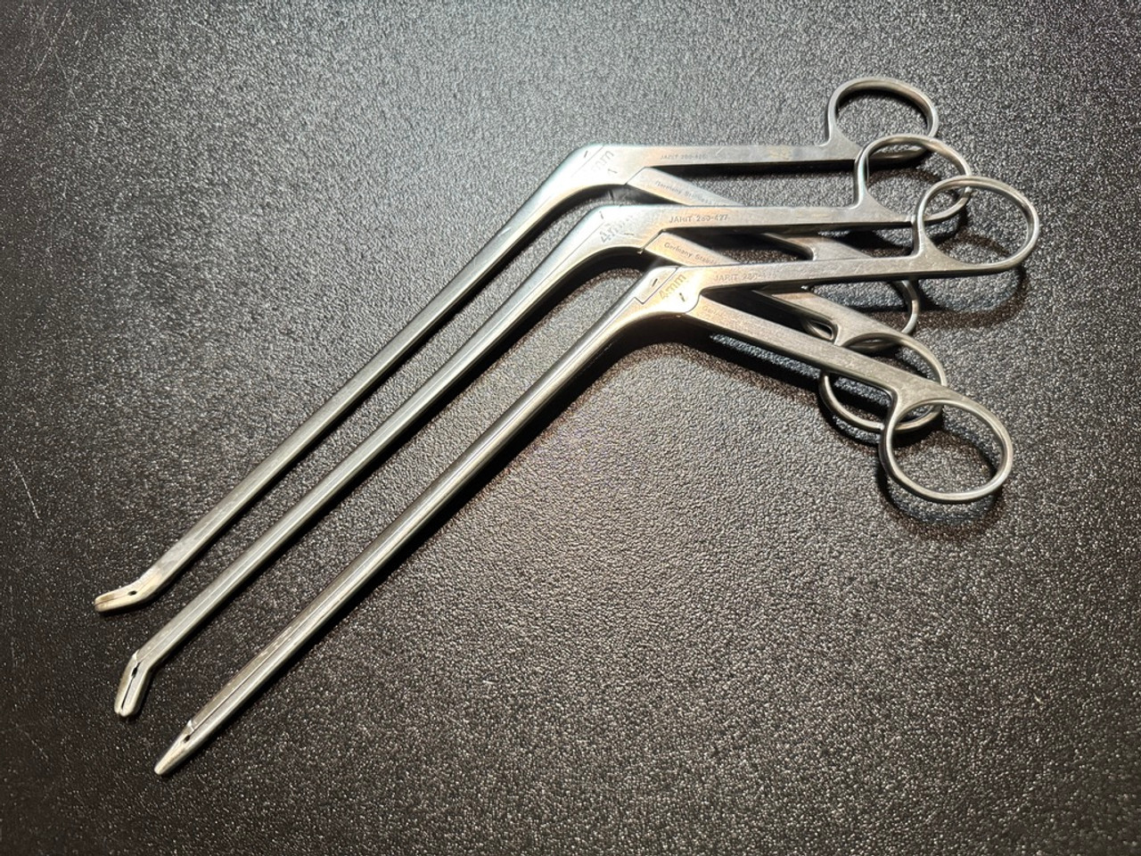 Photo of Jarit 280-425 Spurling Pituitary Rongeur Set, STR, Up, Down, 4mm, 7"