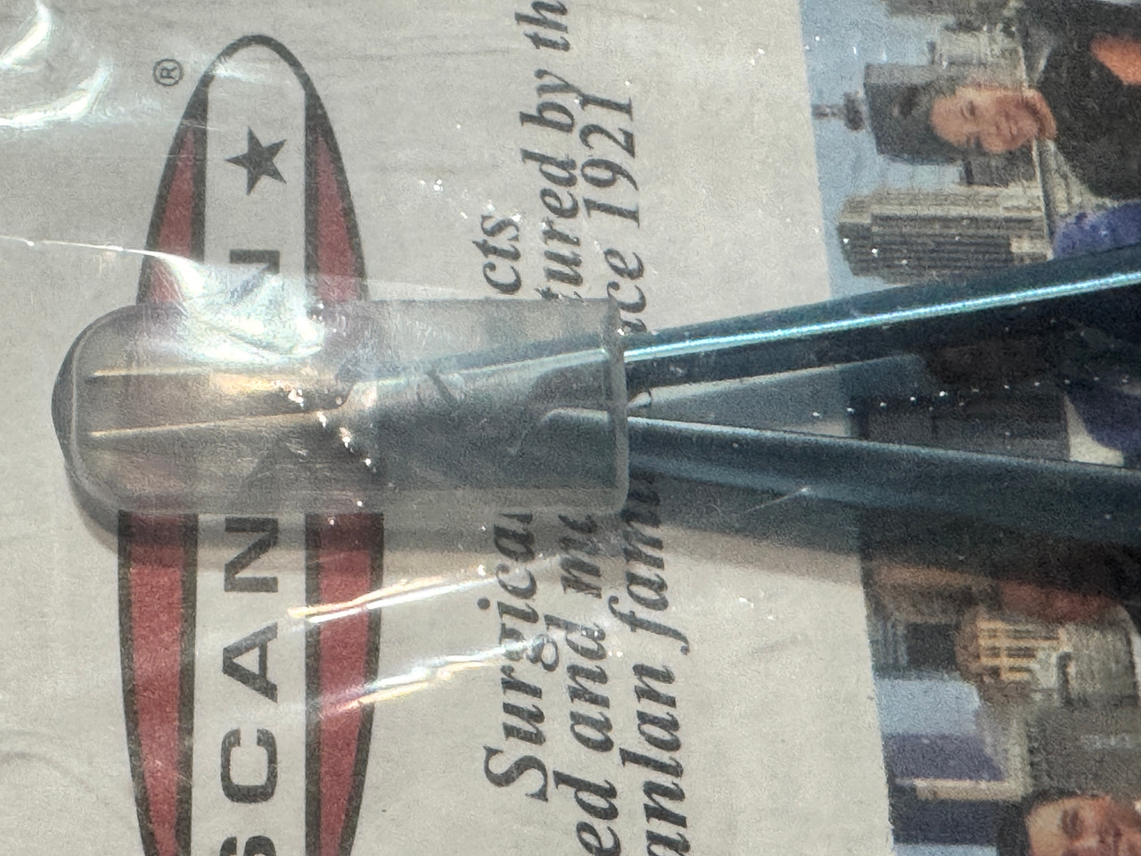 Scanlan 3003-171 Titanium Jacobson Micro Needle Holder, Diamond