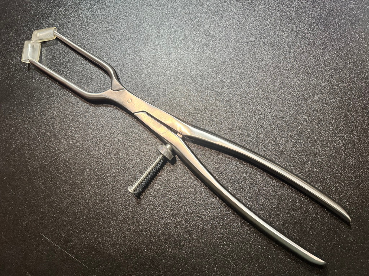 Handle photo of BOSS 27-1308 Pelvic Reduction Forceps, Long Spike Tips, 16 ⅛" (New)