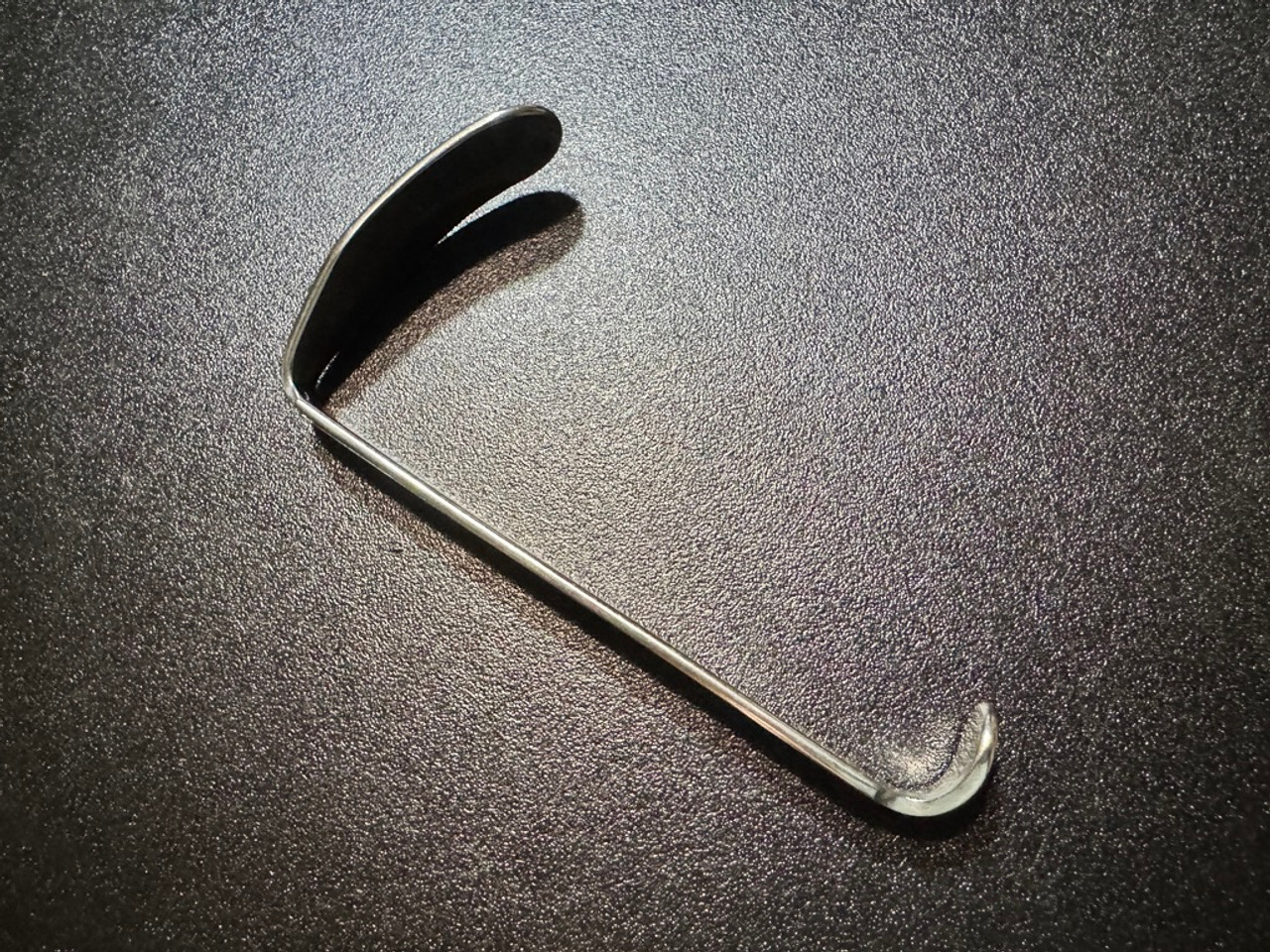 Side photo of Storz N7504 McIvor Palate Gag Blade, Size 2.5