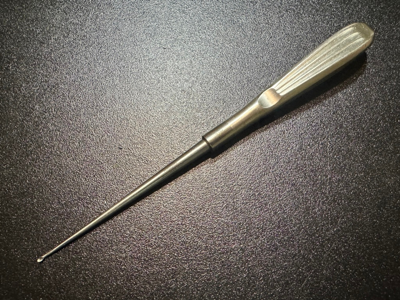 Photo of Ruggles R375-116 Spinal Curette, STR, 4/0 Cup, 9"