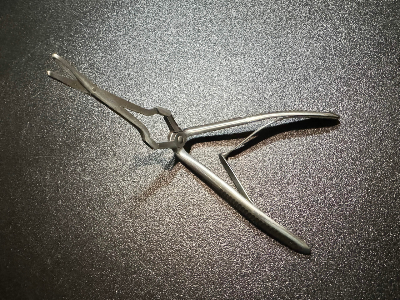 Handle photo of Jarit 405-152 Jansen-Middleton Septum Forceps, Thru-Cut, 3.6mm X 16mm