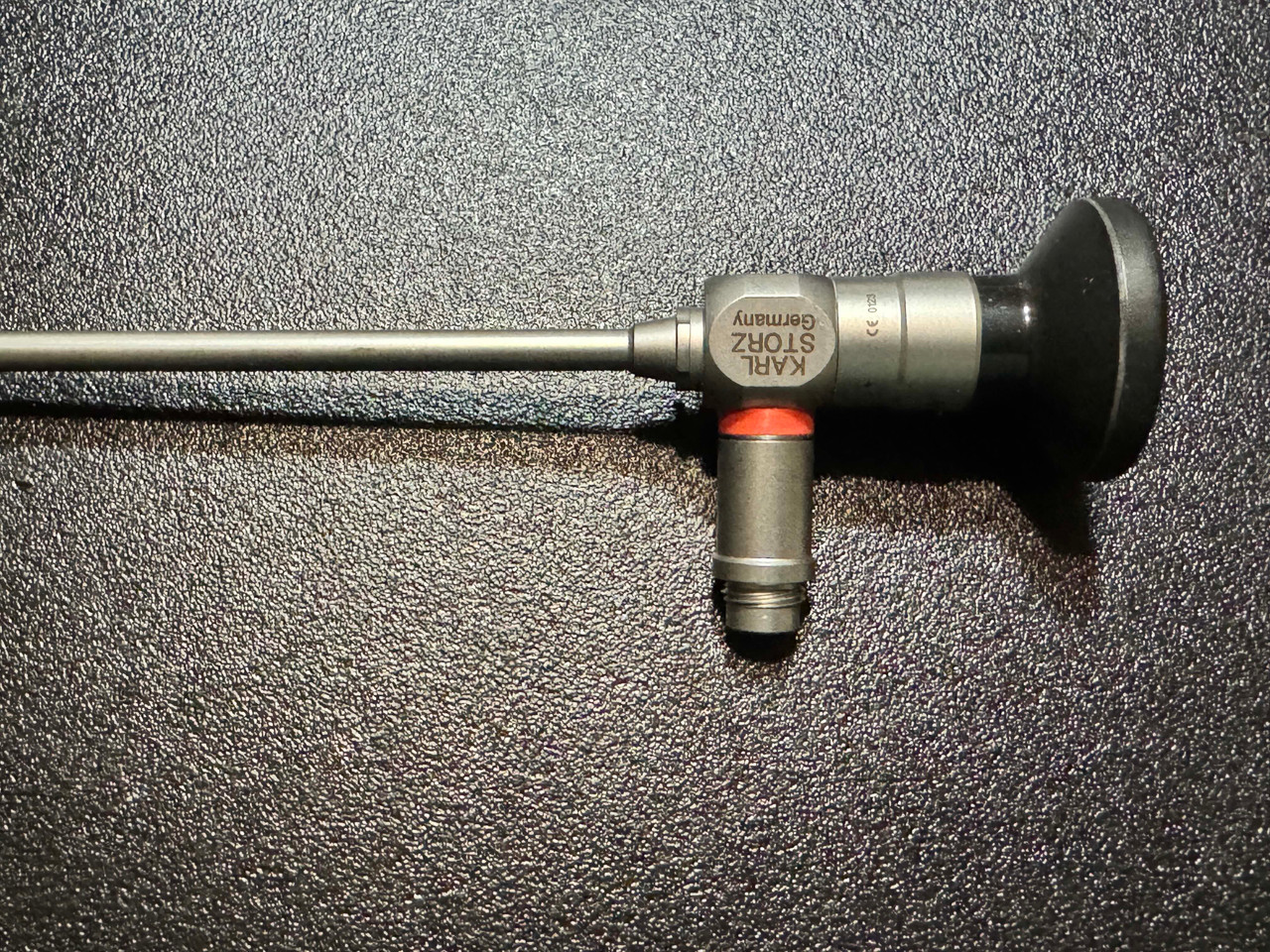 Eye cup photo of Storz 8712BA Hopkins II Forward Oblique Telescope, 30°, 5mm X 24cm Eye cup photo of Storz 8712BA Hopkins II Forward Oblique Telescope, 30°, 5mm X 24cm