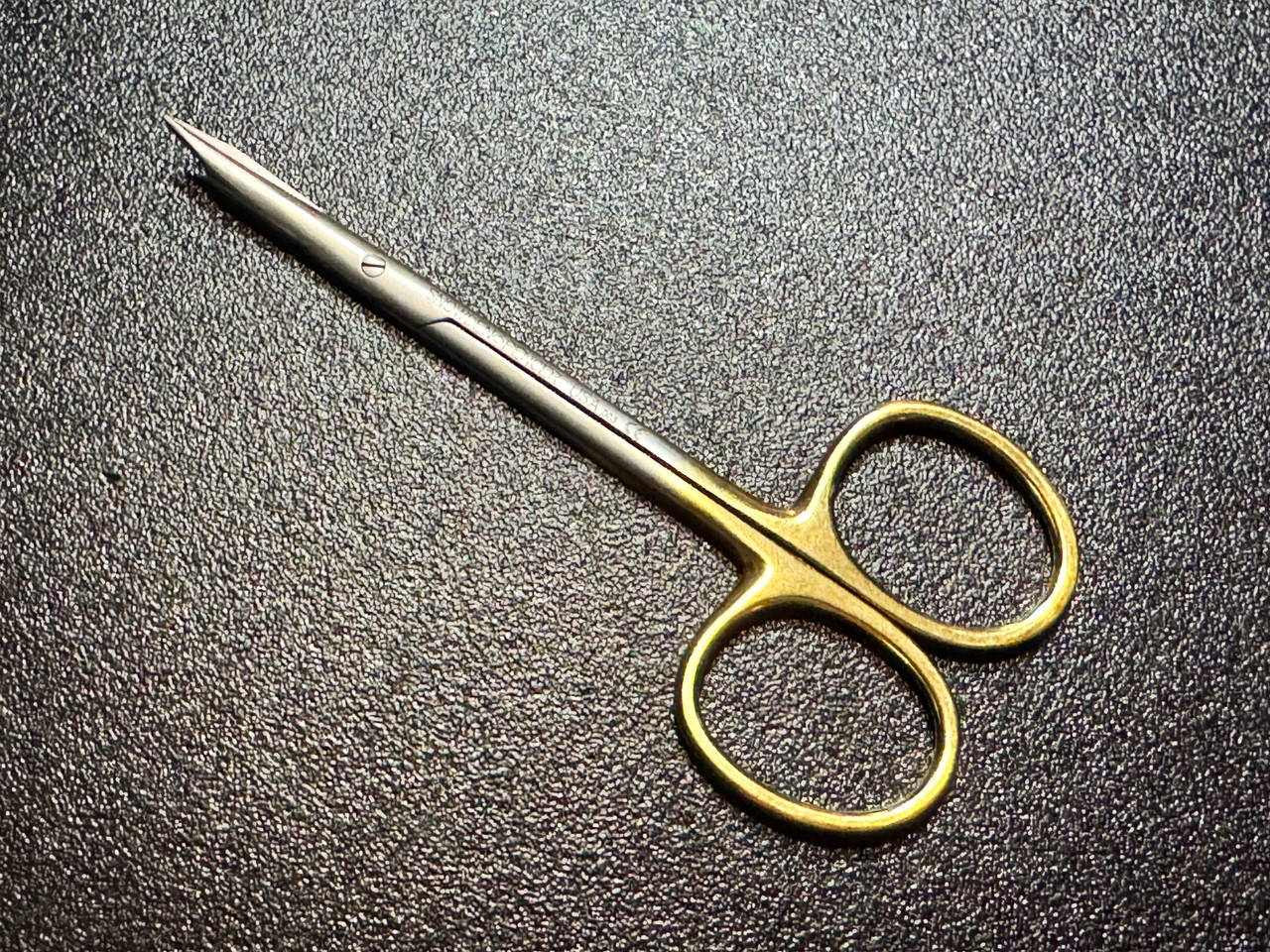 Handle photo of Snowden-Pencer 32-0709 Diamond Edges Stevens Scissors, CVD, 4.5"