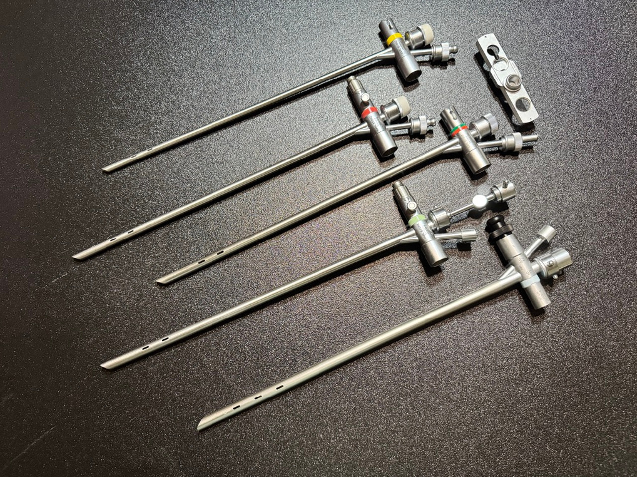 Photo of Storz 10339 Doesel-Huzly Pediatric Bronchoscope Set Photo of Storz 10339 Doesel-Huzly Pediatric Bronchoscope Set