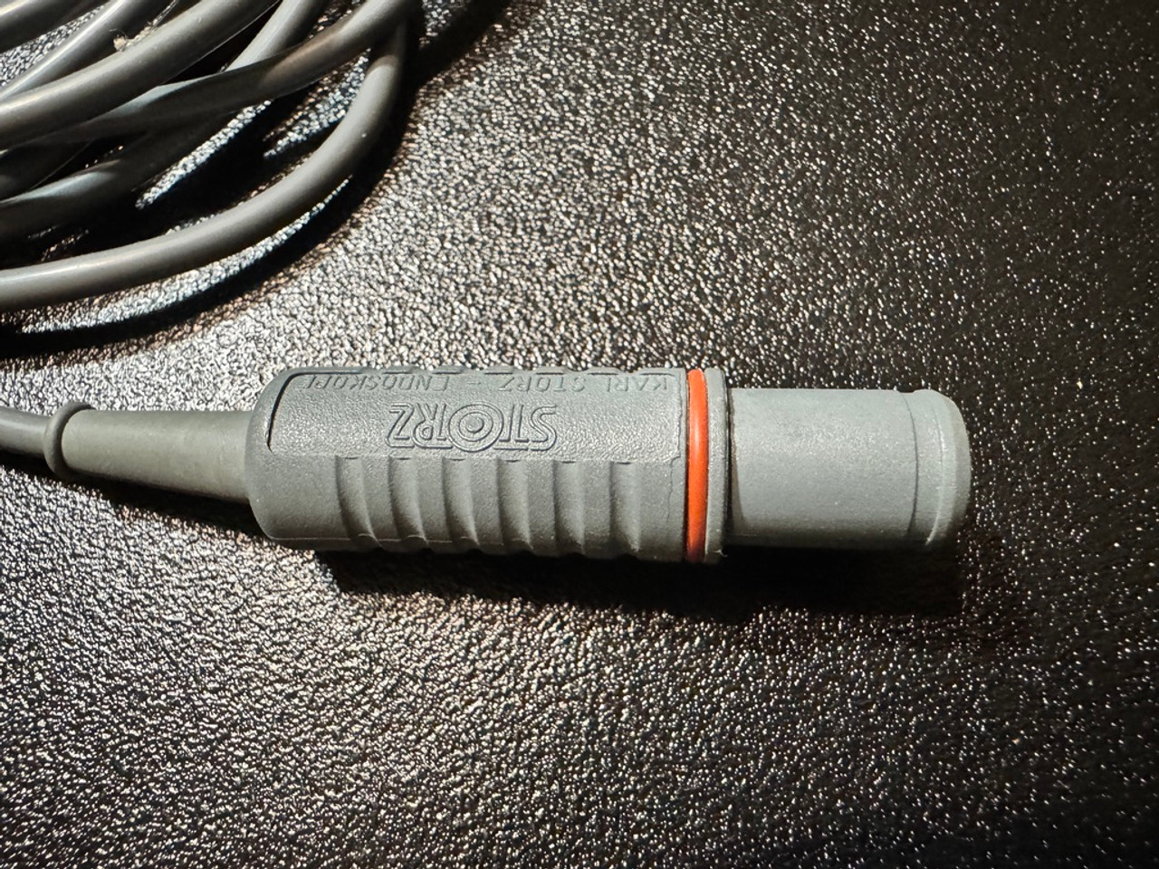 Instrument connector photo of Storz 26176LV Bipolar High Frequency Cord Instrument connector photo of Storz 26176LV Bipolar High Frequency Cord