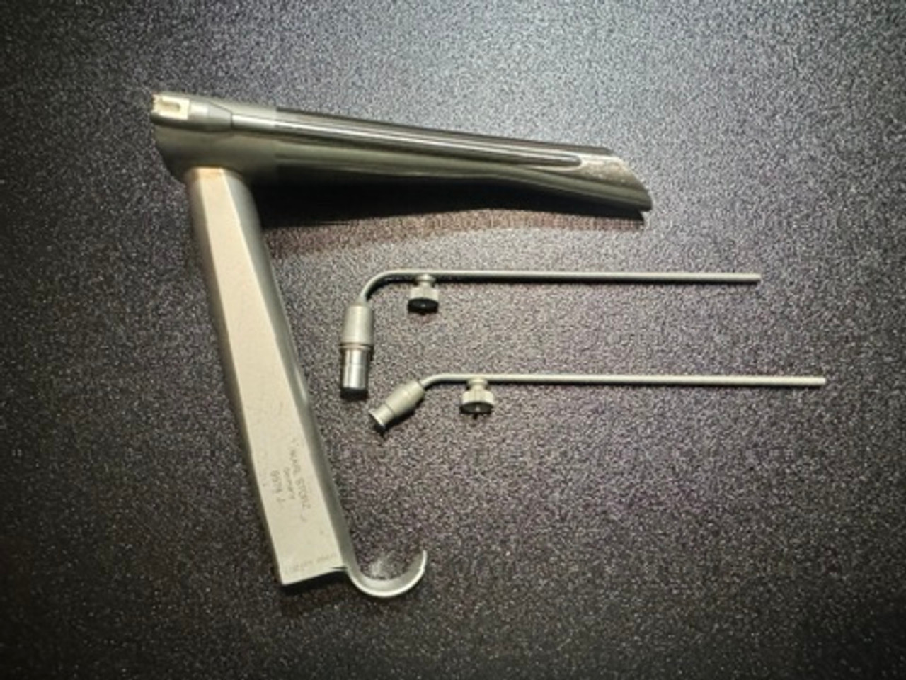 Photo of Storz 8574 J Benjamin Operating Laryngoscope Set, 15 cm Photo of Storz 8574 J Benjamin Operating Laryngoscope Set, 15 cm