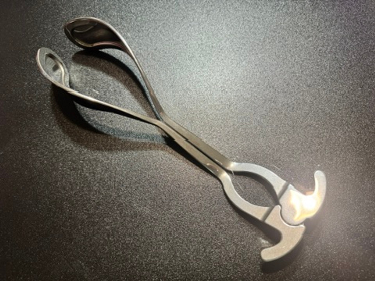 Handle photo of V. Mueller GL5630 Laufe Divergent Obstetrical Forceps Handle photo of V. Mueller GL5630 Laufe Divergent Obstetrical Forceps