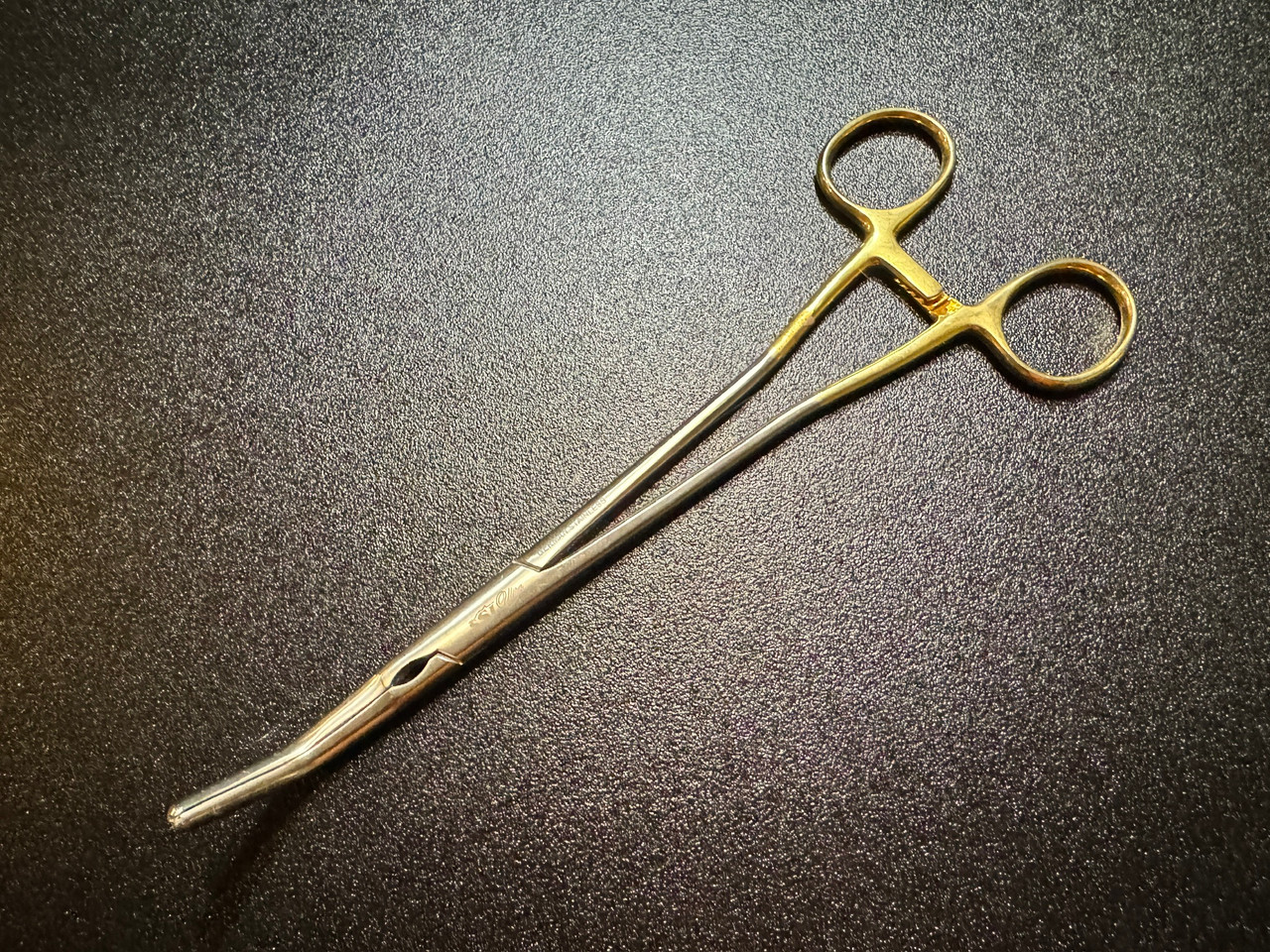 Photo of Symmetry 52-9994 Zeppelin Atraumatic Hysterectomy Clamp, ANG, 9.5"