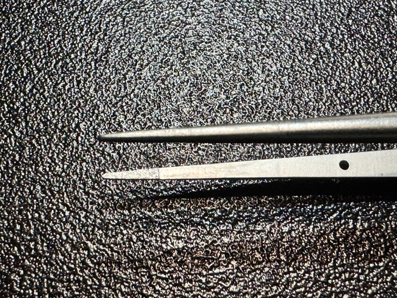 Jaw photo of Snowden-Pencer 32-5530 Micro Diamond Jaw Forceps, STR, 7" (New)