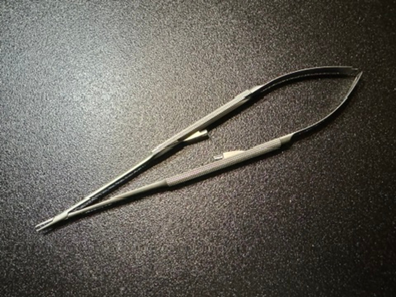 Photo of Snowden-Pencer 88-5493 Micro Diamond-Jaw Castroviejo Needle Holder, 8.25" (New)