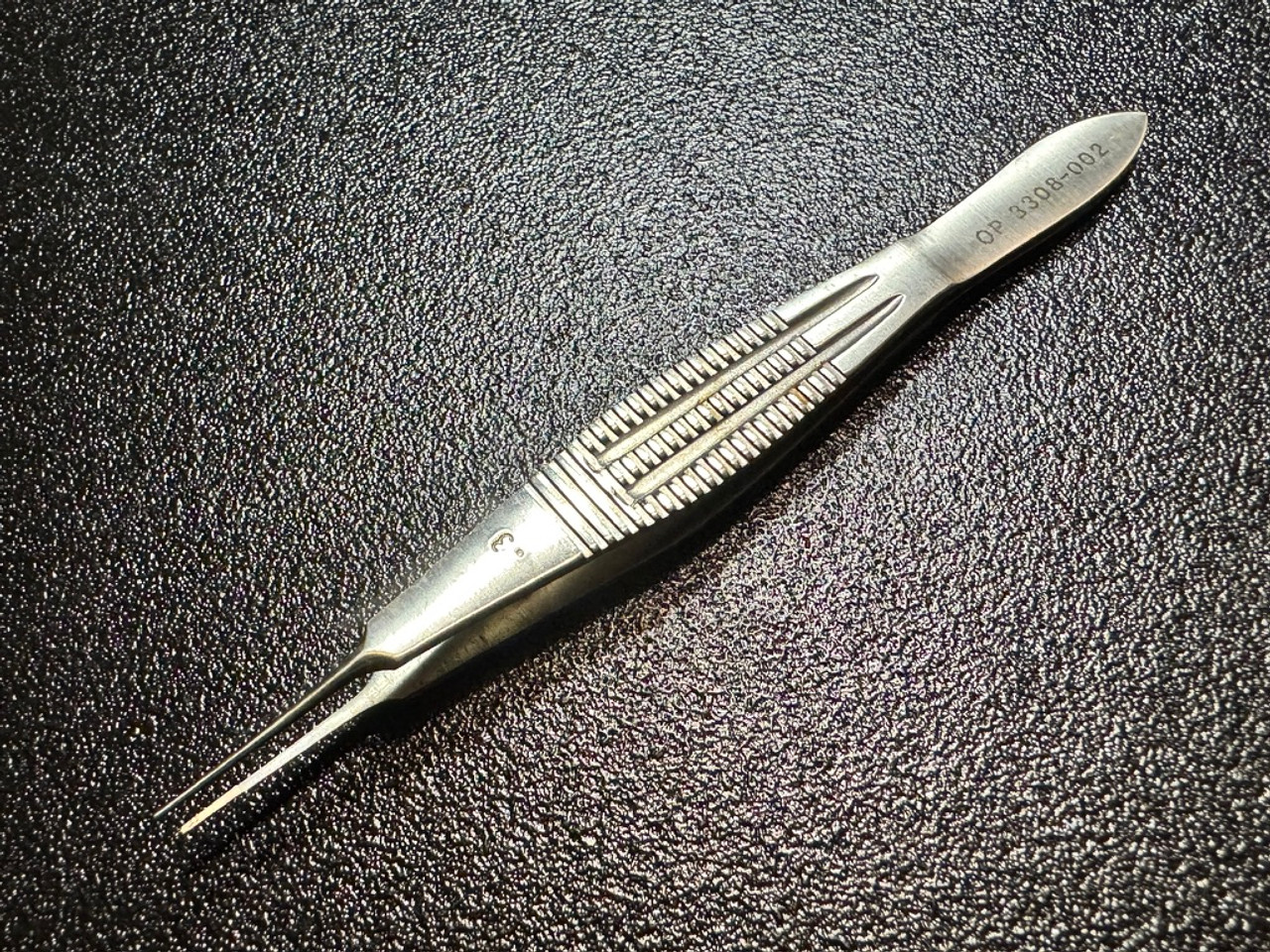 Photo of V. Mueller OP3308-002 Castroviejo Suturing Forceps, 0.3mm Teeth