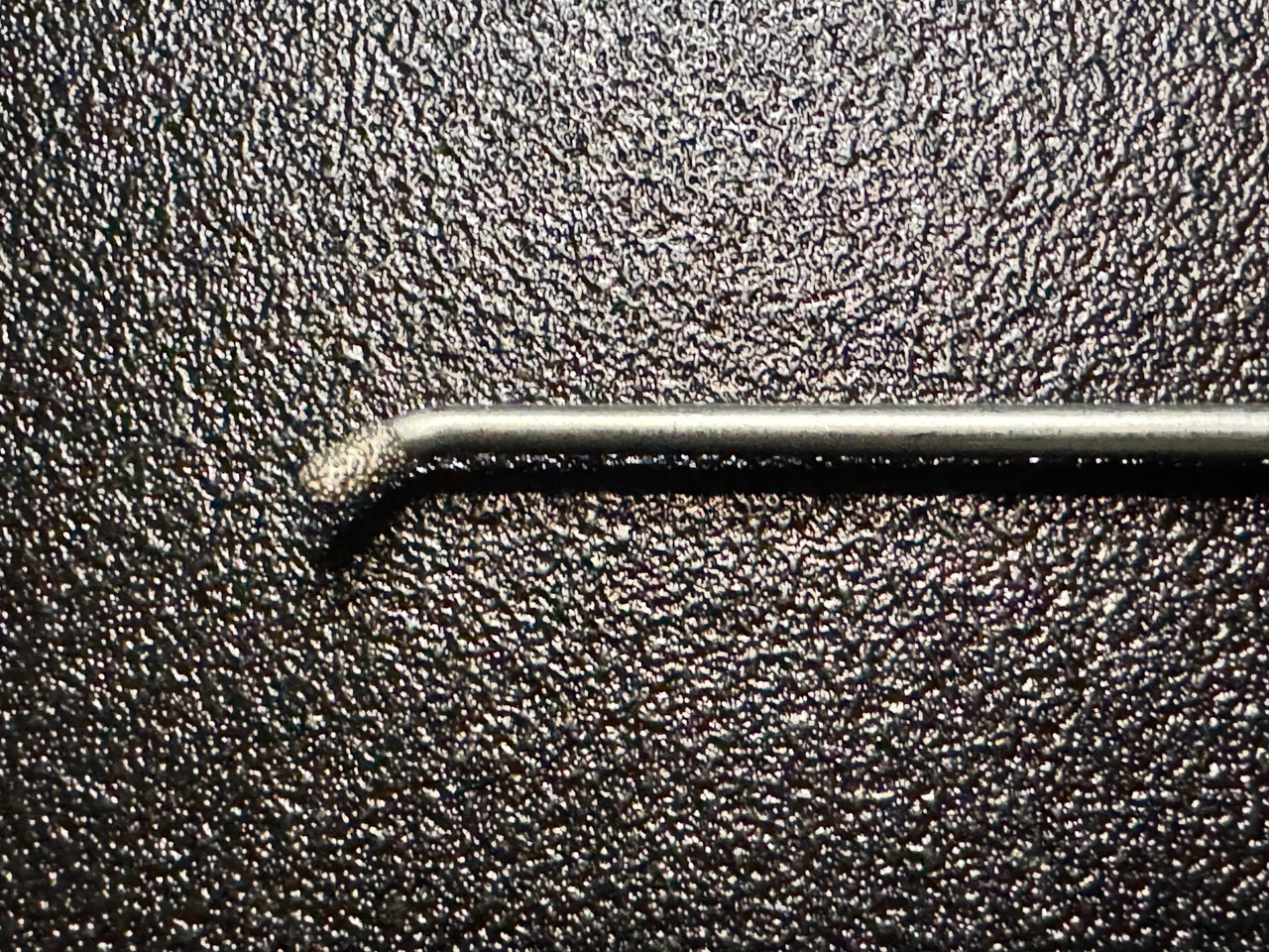 Tip photo of Acufex 014549 Meniscal 45° Diamond Rasp