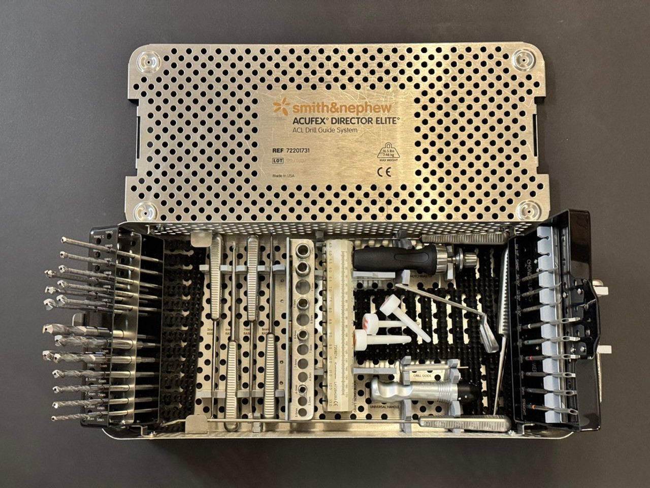 Open photo of Smith & Nephew 72201746 DIRECTOR ELITE ACL Drill Guide System Open photo of Smith & Nephew 72201746 DIRECTOR ELITE ACL Drill Guide System