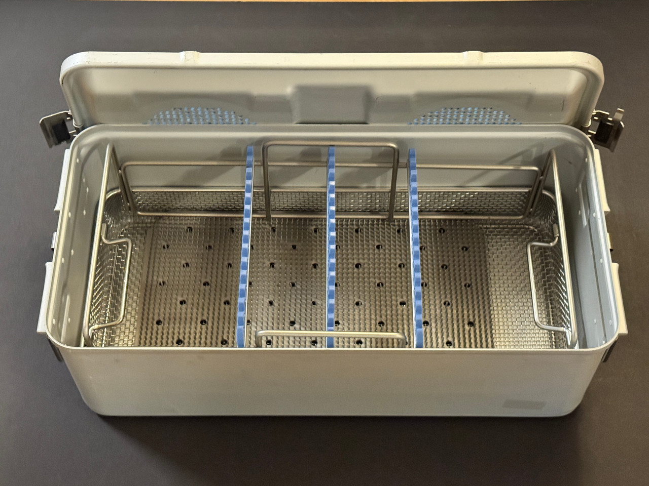 Aesculap JK444 Endorack Full Size Laparoscopic Sterilization Container