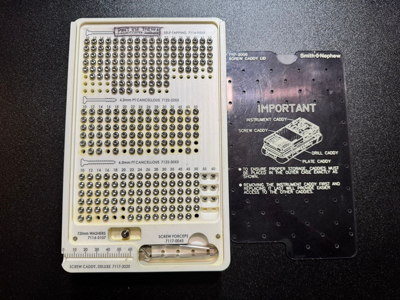 Screw photo of Smith & Nephew TC-100 Small Fragment Set