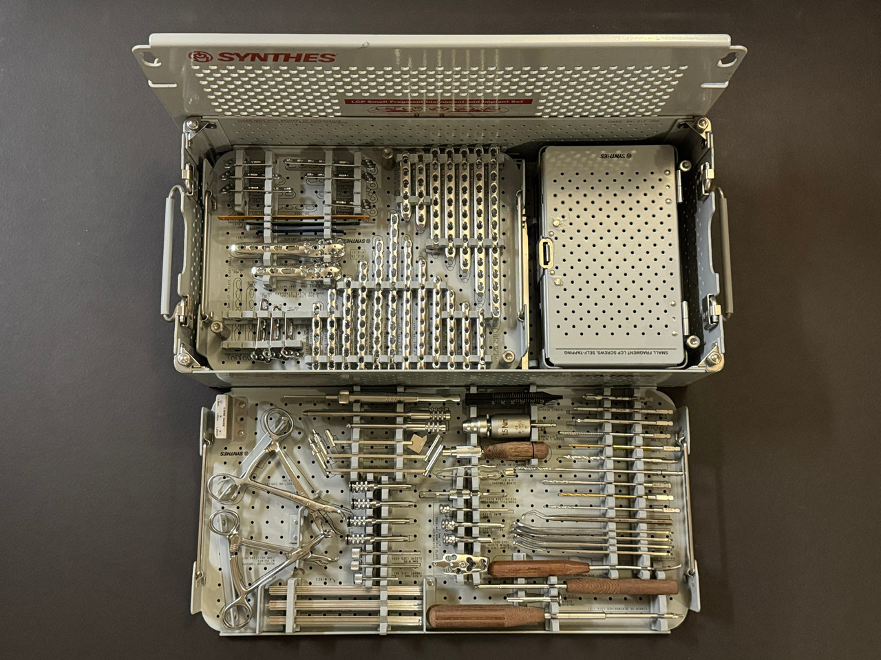 Photo of Synthes 105.434 LCP Locking Small Fragment Instrument and Implant Set