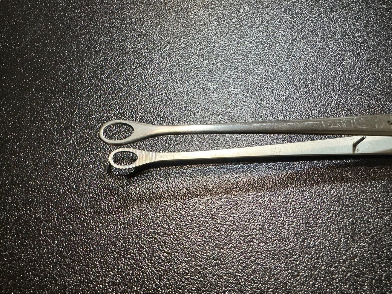 Jaw photo of Codman 30-4517 Singley Tuttle Forceps, 9" Jaw photo of Codman 30-4517 Singley Tuttle Forceps, 9"