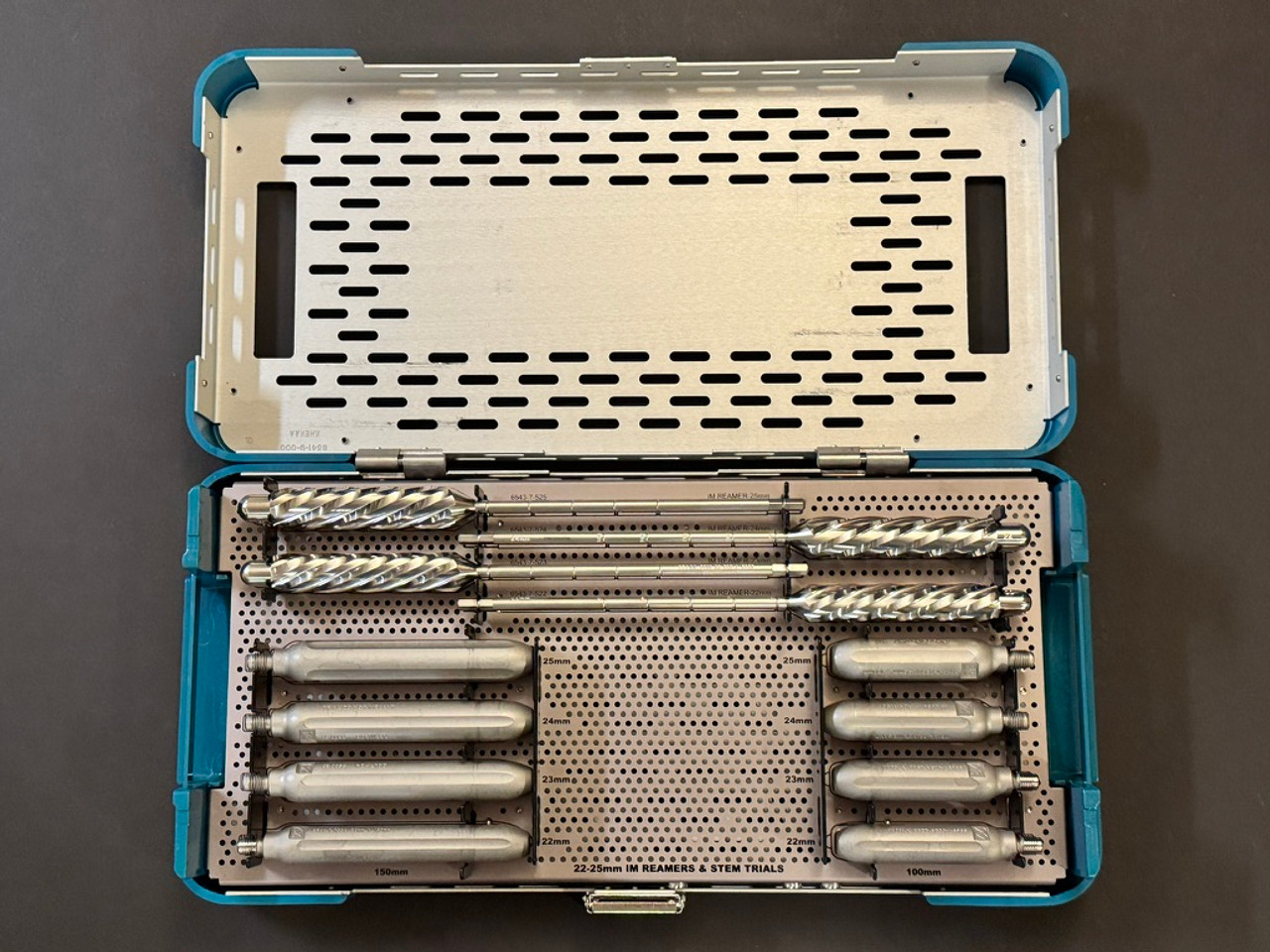 Photo of Stryker Triathlon 6543-8-108 Reamers and Stem Trial Set 22mm -25mm