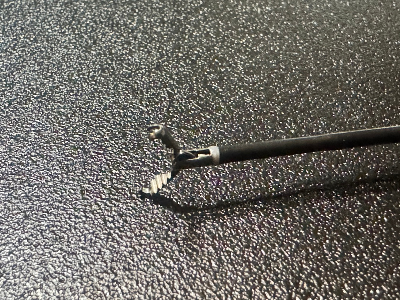 Jaw photo of Olympus FG-42L-1 Flexible Rat Tooth Alligator Jaw Grasping Forceps, 2.8mm X 165cm