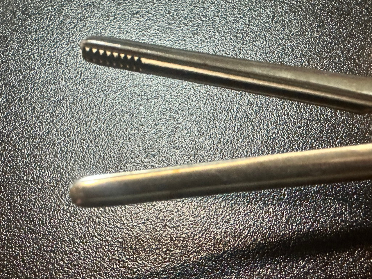 Jaw photo of Symmetry 52-9995 Zeppelin Atraumatic Hysterectomy Clamp, STR, 9.5"