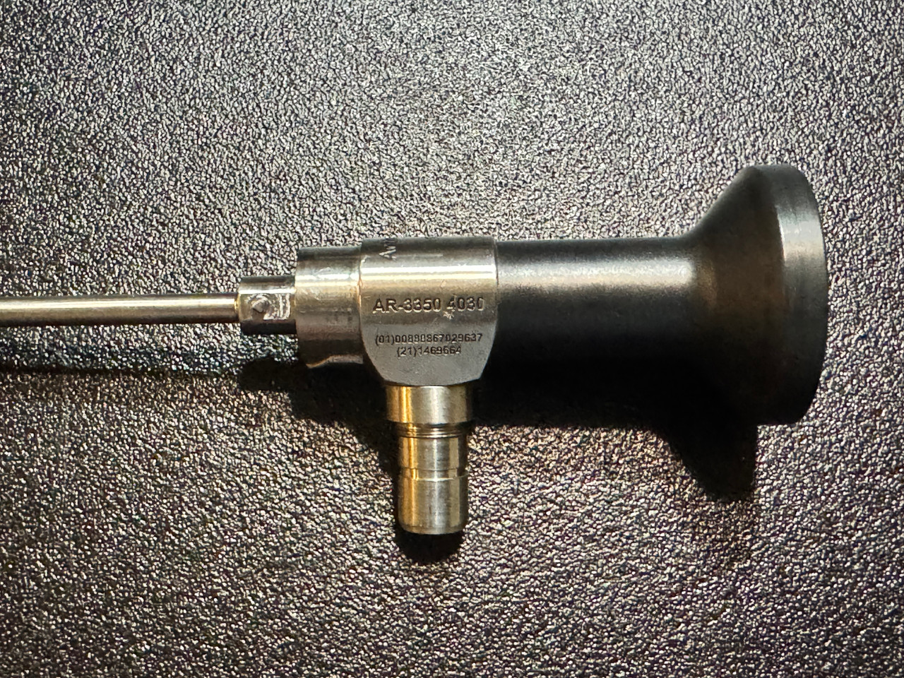 Eye cup photo of Arthrex AR-3350-4030 HD Arthroscope, 30°, 4mm X 152mm