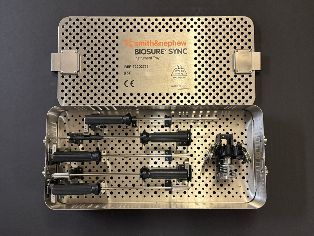 Photo of Smith & Nephew 72202753 BIOSURE SYNC Instrument Tray