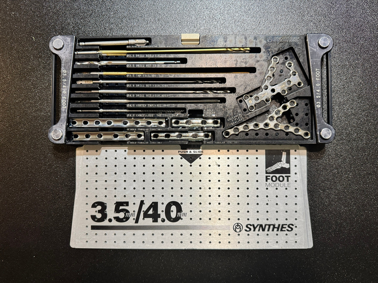 Photo of 105.104 3.5mm / 4.0mm Foot Module Set