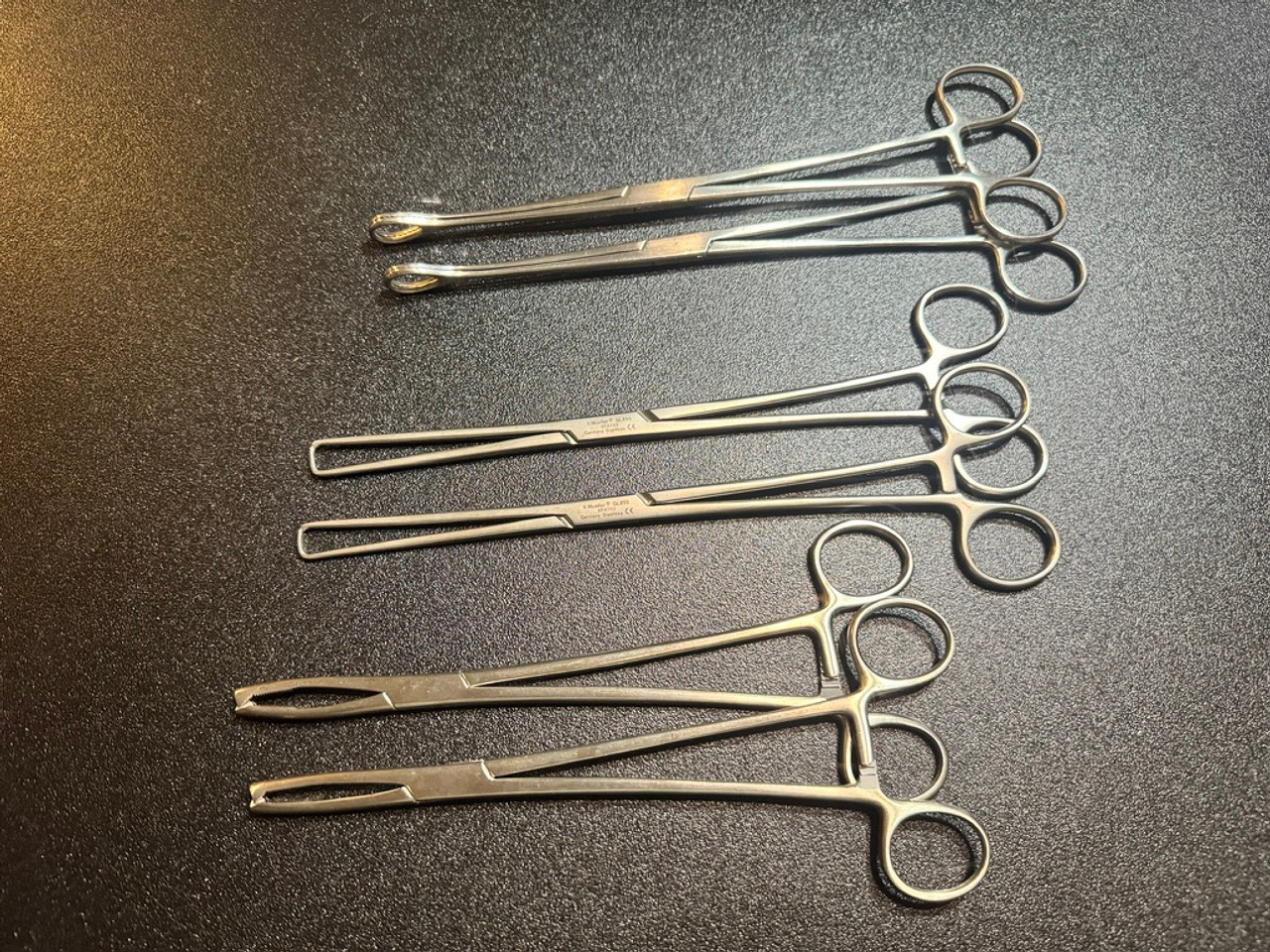 Tenaculum photo of V. Mueller GL1000 D&C Instrument Set