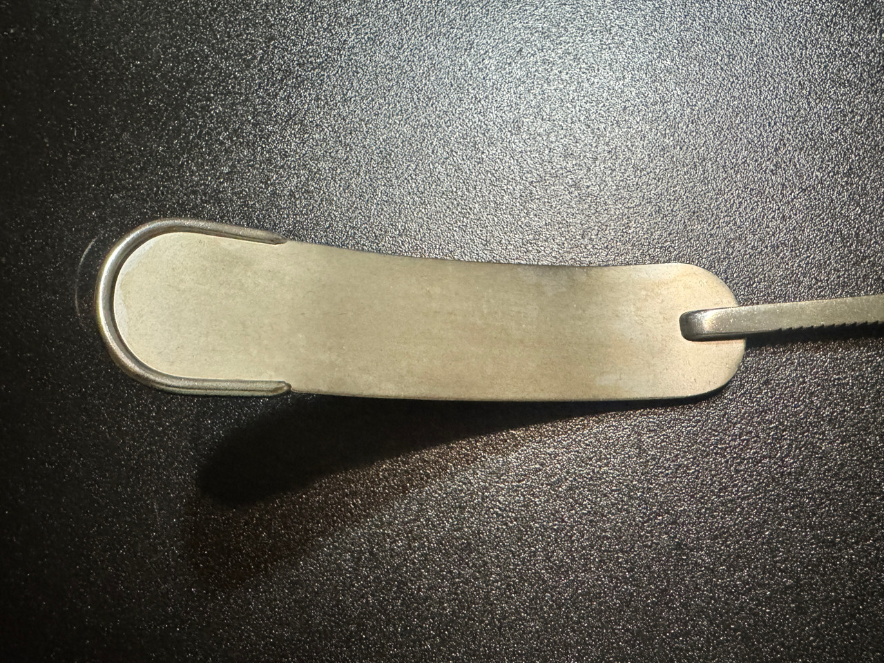 Blade photo of Mediflex 72019 Bookwalter Malleable Retractor Blade 6" X 1.5"