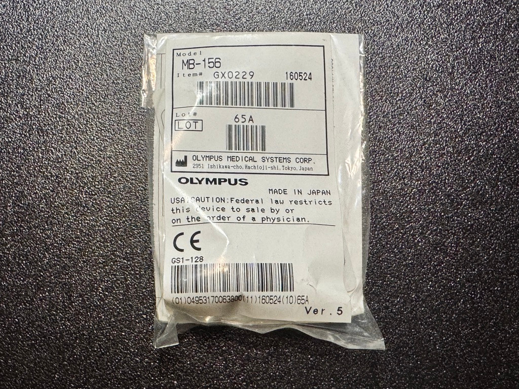 Package photo of Olympus MB-156 Vented ETO Venting Cap (New)