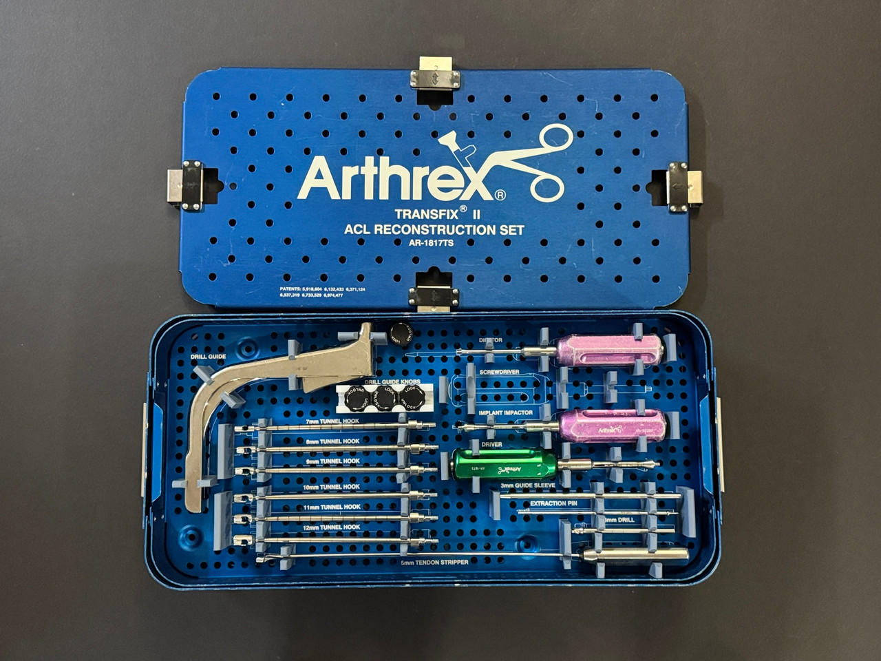 ARIIX アリックス REVIIVE セット Arthrex AR-1817TS Transfix II ACL Reconstruction Set for Sale