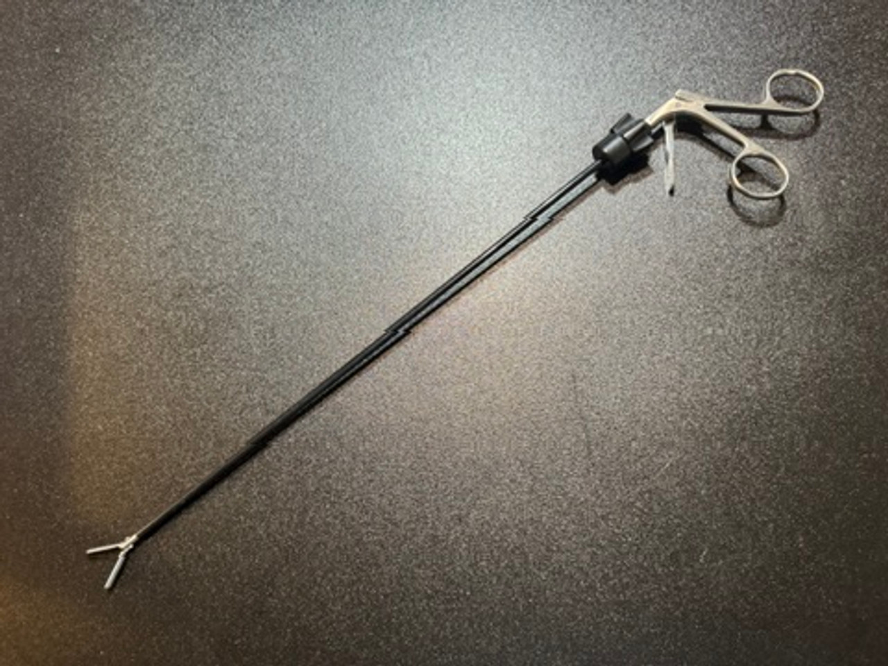 Photo of Jarit 625-164LL Laparoscopic Hunter Bowel Grasper, Roto-Lok, 5mm X 37cm