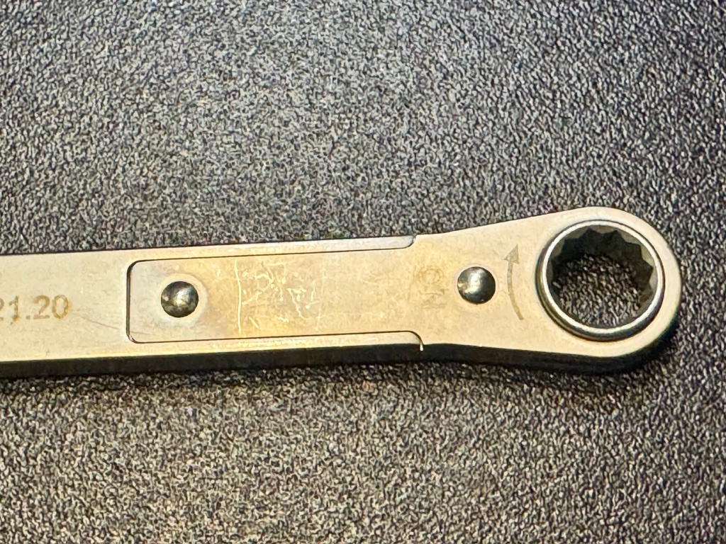 Ratchet end photo of Synthes 321.20 Ratchet Wrench 11mm