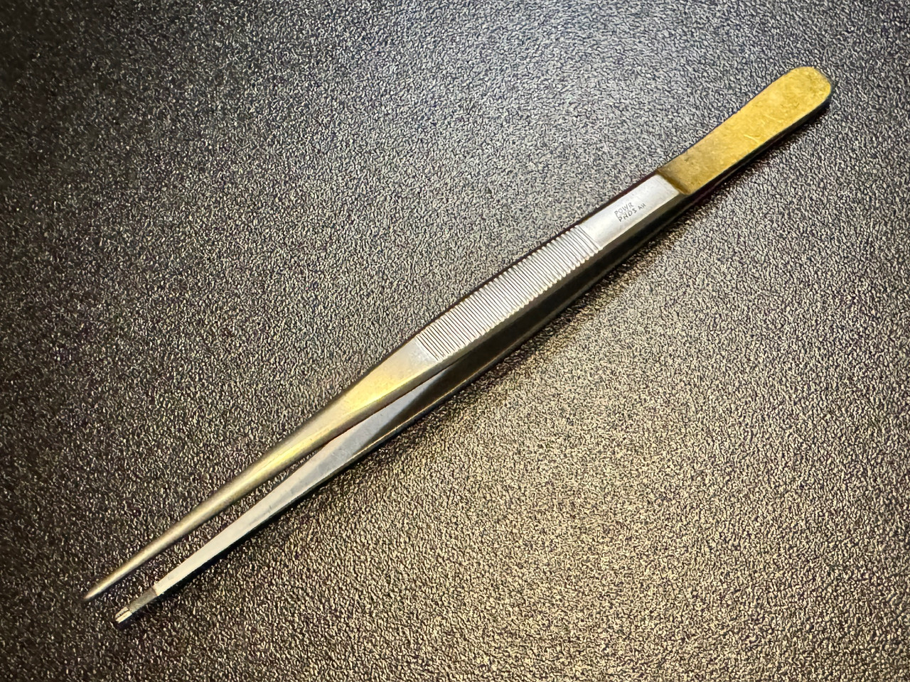 Photo of W. Lorenz 51-9825 DeBakey-Lorenz Needle Pulling Forceps, TC, 1.5mm, 7.75"