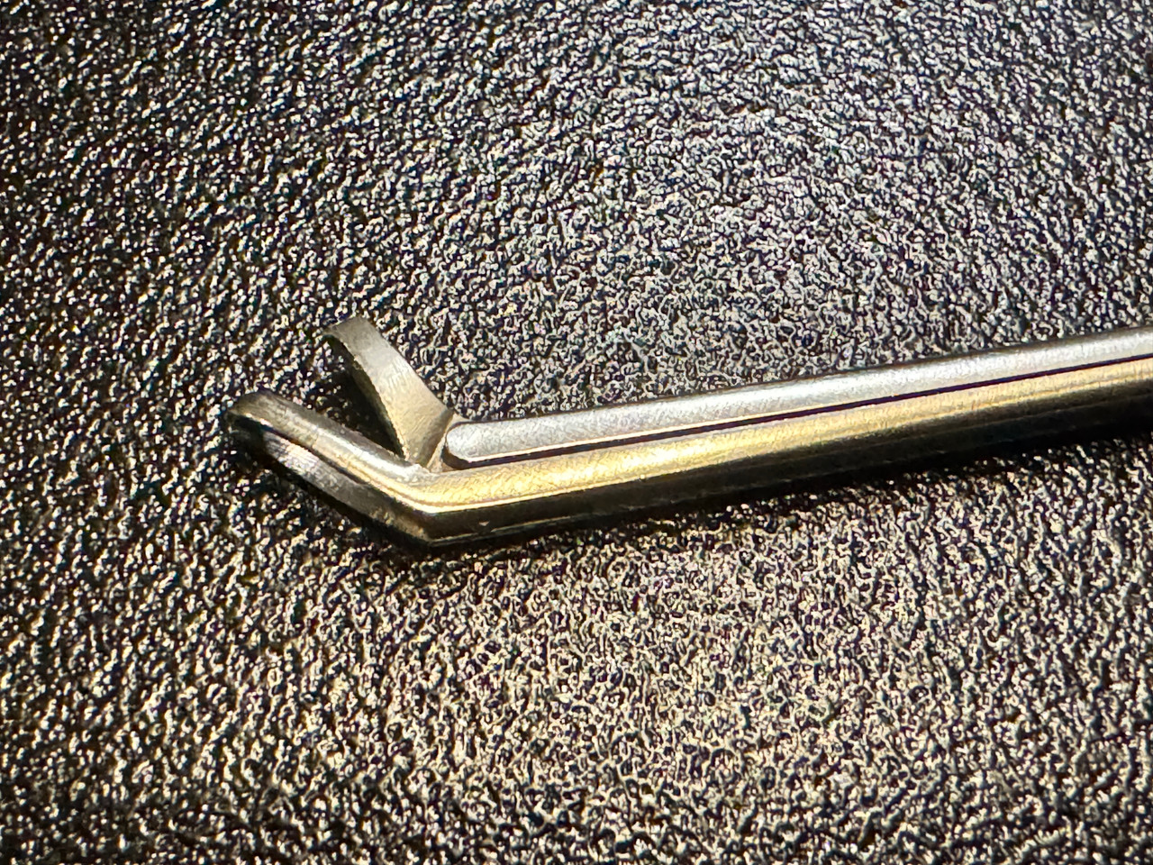 Jaw photo of Jarit 440-163 Blakesley Thru-Cutting Forceps, Up ANG 45°, Size 1