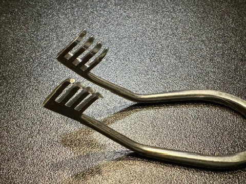 Prong photo of Codman 50-1181 Adson Cerebellar Retractor, ANG, Sharp, 7"