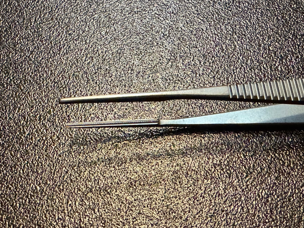 Jaw photo of Codman 30-8400 Titanium DeBakey-Liddicoat Vascular Forceps, 6"