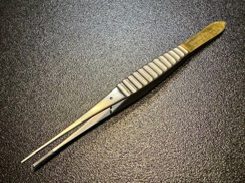 Photo of KLS Martin 12-236-15 Gillies Tissue Forceps, TC, 6"