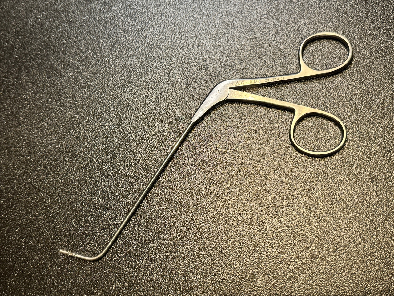 Photo of Gyrus 23-0714 Giraffe Punch Forceps, Horizontal, Thru-Cut, 2mm X 6mm