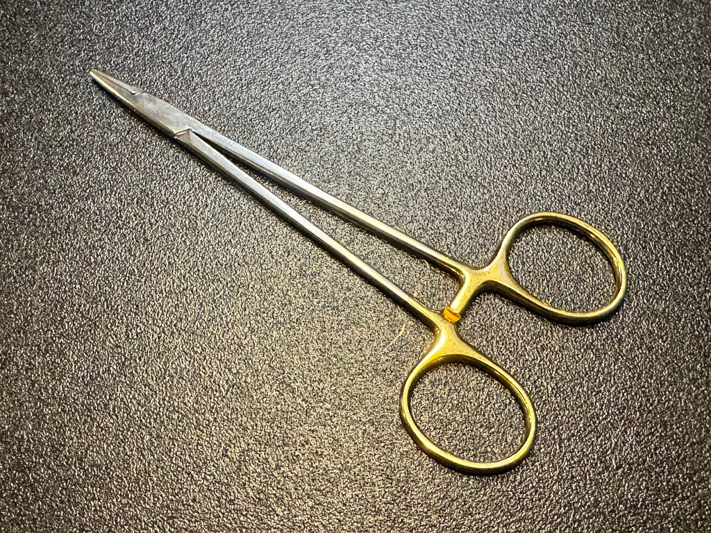 Handle photo of KLS Martin 20-638-15 Crile-Wood Needle Holder, TC, 6"