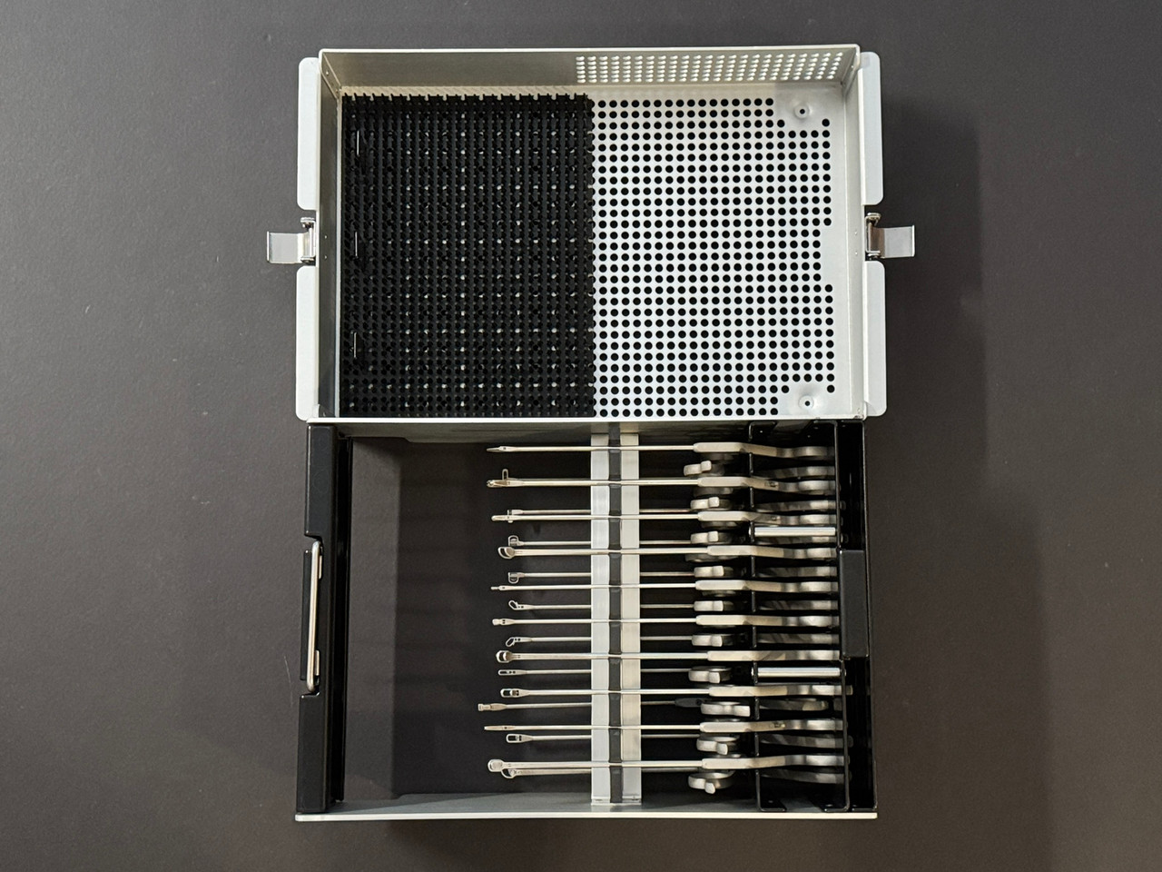 Open photo of Arthrex AR-2200CS Arthroscopic Master Meniscectomy Instrument Set (New)