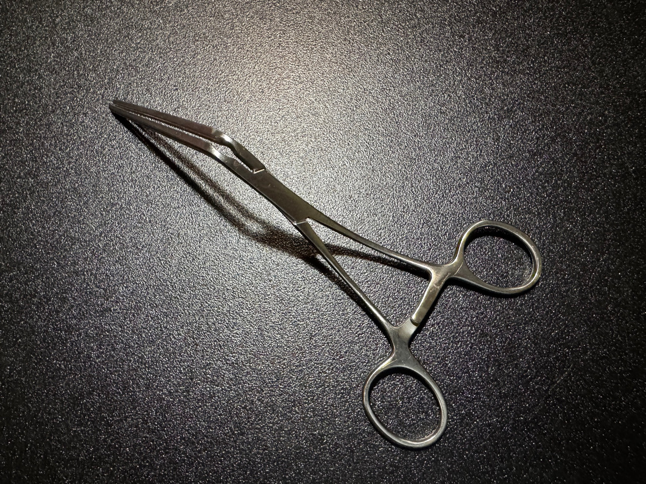 Handle photo of Pilling 353619 Morris Ascending Aorta Clamp, 9.5cm Jaw, 9.5"
